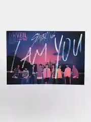 Белый плакат Кпоп Stray Kids K-POP Стрей Кидс
