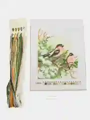 Коралловый меланж вышивка крестом, 20х28