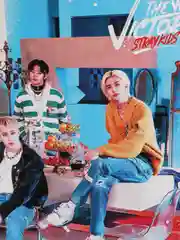 Рыжий плакат Кпоп Stray Kids K-POP Стрей Кидс