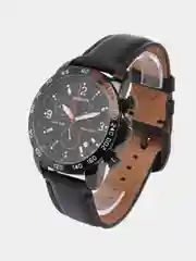 Черный мужские наручные часы Ochstin 6123A c хронографом в подарочной упаковке