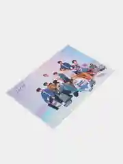 Голубой плакат Кпоп Stray Kids K-POP Стрей Кидс