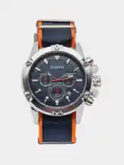 Синий мужские наручные часы Ochstin 7075C с хронографом в подарочной упаковке