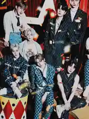 Серый плакат Кпоп Stray Kids K-POP Стрей Кидс