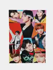 Мятный плакат Кпоп Stray Kids K-POP Стрей Кидс