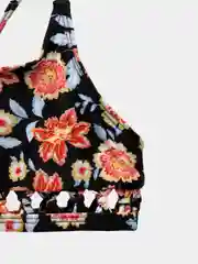 Черный купальник детский слитный, 4-18 лет