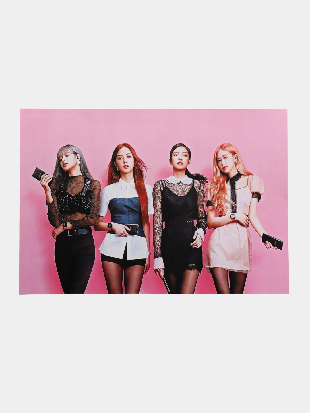 Мятный плакат Black Pink, K-pop