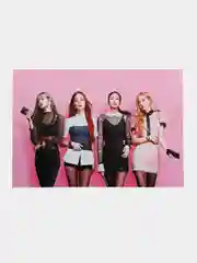 Мятный плакат Black Pink, K-pop