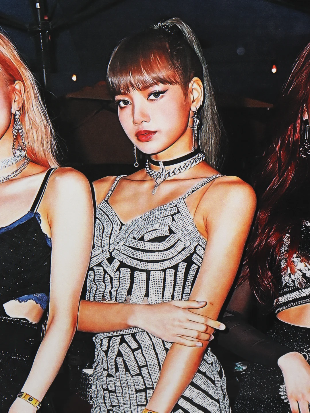Голубой плакат Black Pink, K-pop