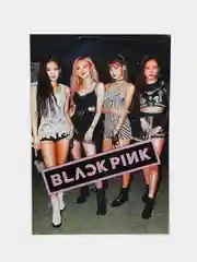 Голубой плакат Black Pink, K-pop