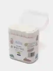 Белый ватные палочки, бамбуковые, тонкие, хлопковые, одноразовые, 200 штук