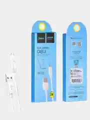 Кабель USB 2.4A для micro-USB Hoco X1 TPE 1/2 метра БЫСТРАЯ ЗАРЯДКА, дата кабель
