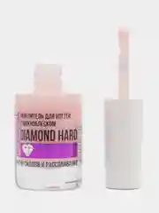 Лак укрепитель для ногтей с микроблеском Luxvisage Diamond Hard, от сколов и расслаивания