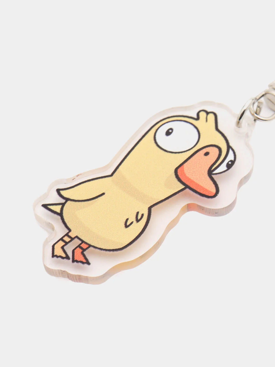 Желтый брелок Goose Goose Duck, "Гусь Утка"