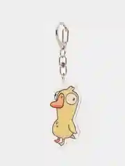 Желтый брелок Goose Goose Duck, "Гусь Утка"