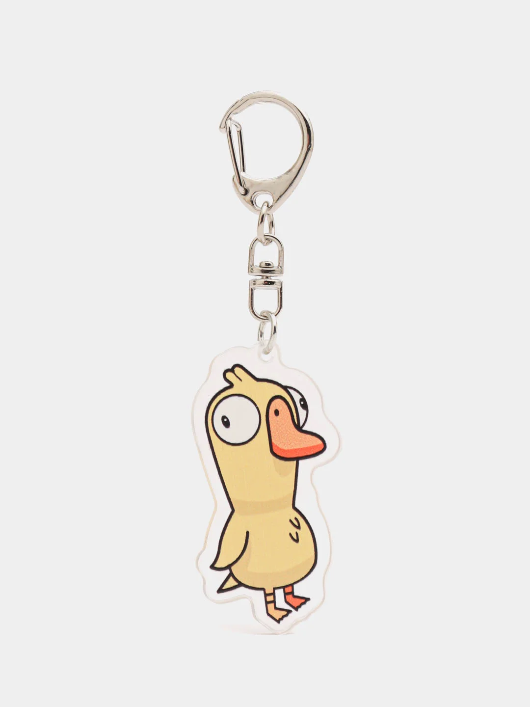 Желтый брелок Goose Goose Duck, "Гусь Утка"