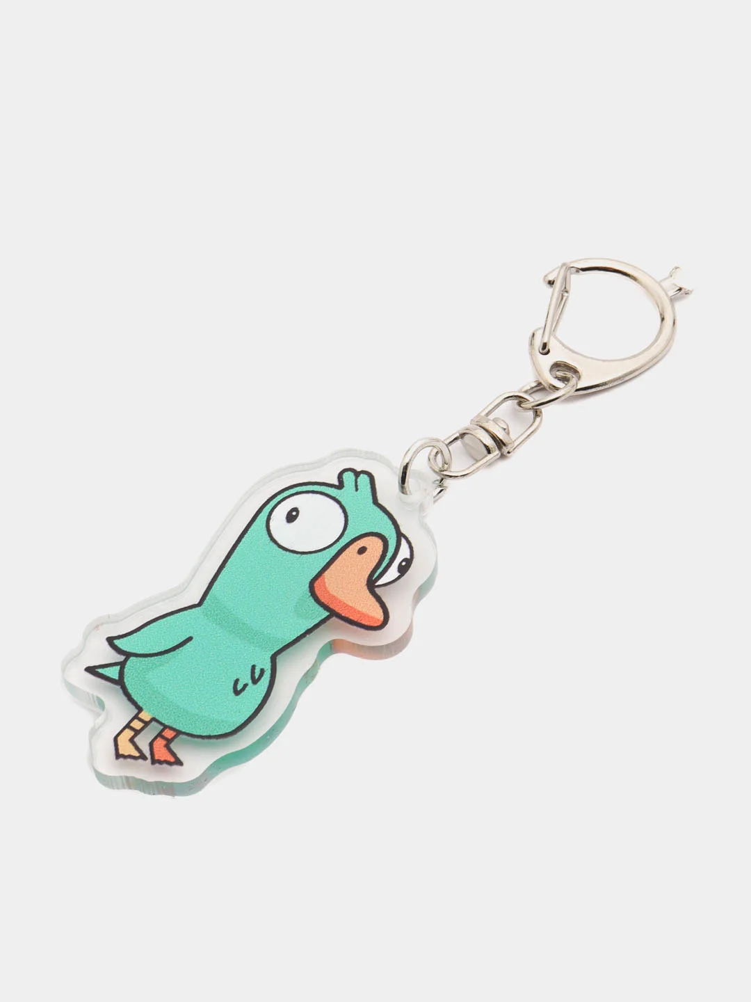 Зеленый брелок Goose Goose Duck, "Гусь Утка"