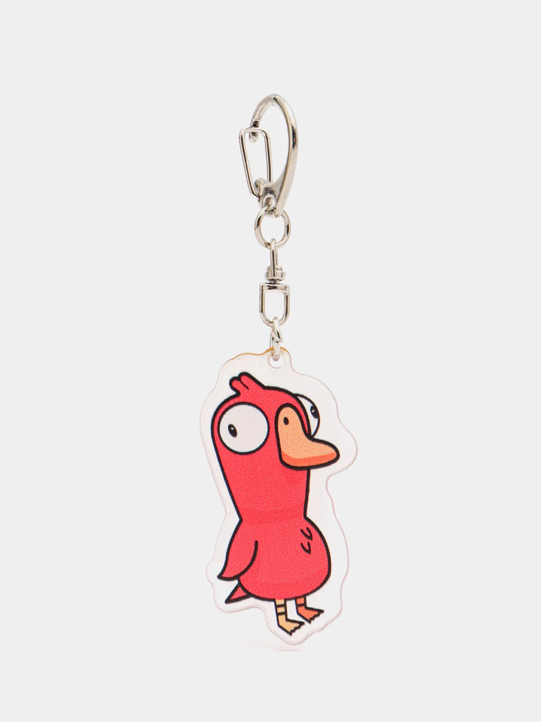 Красный брелок Goose Goose Duck, "Гусь Утка"