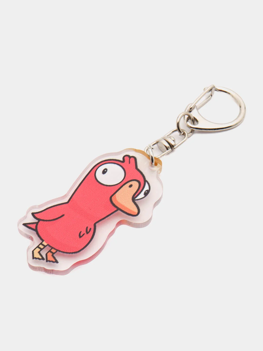 Красный брелок Goose Goose Duck, "Гусь Утка"