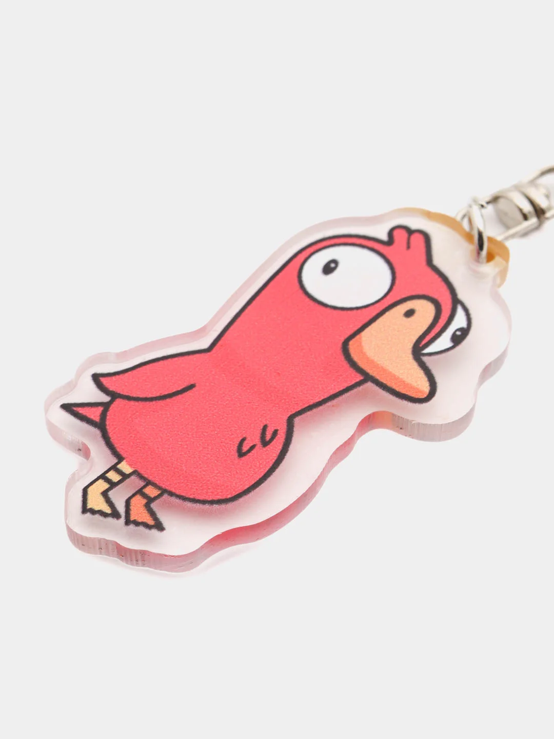 Красный брелок Goose Goose Duck, "Гусь Утка"