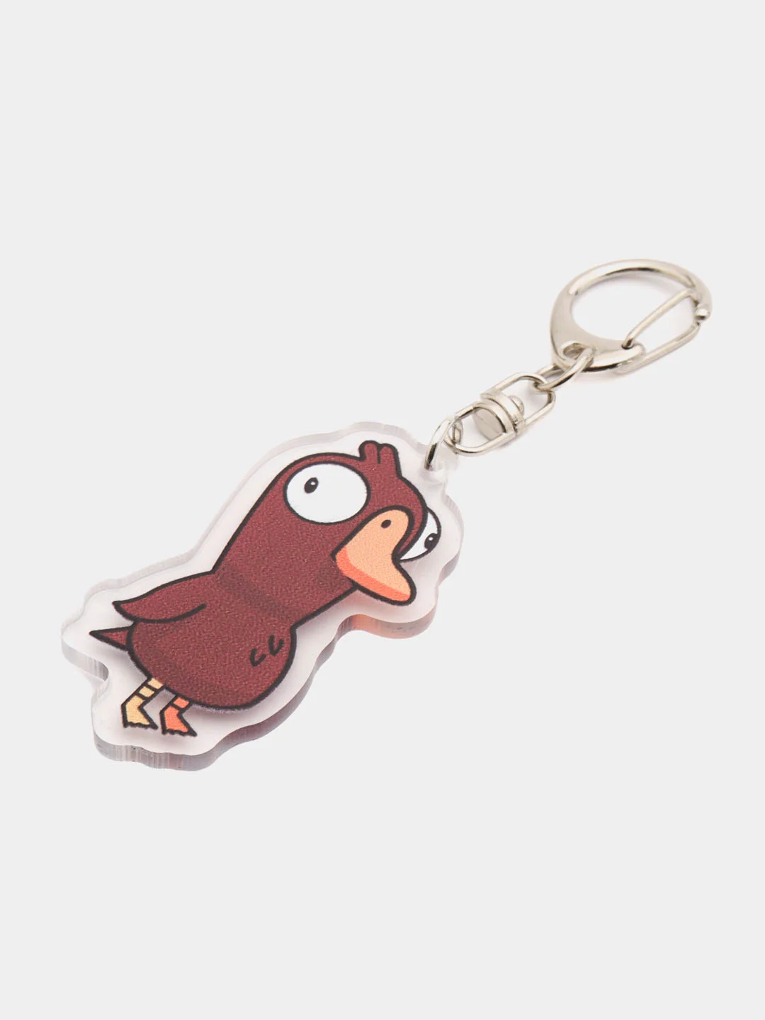 Коричневый брелок Goose Goose Duck, "Гусь Утка"