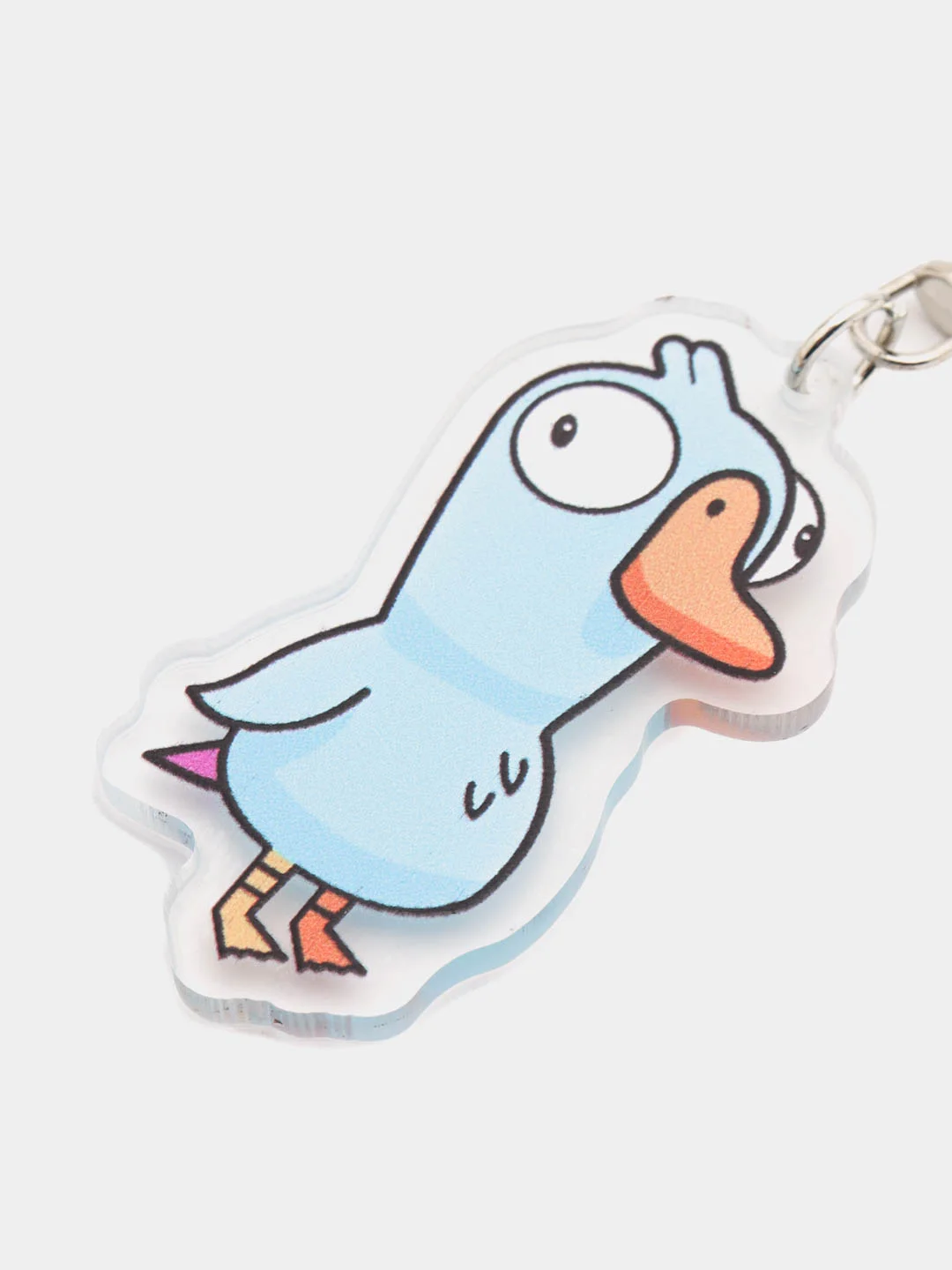 Голубой брелок Goose Goose Duck, "Гусь Утка"