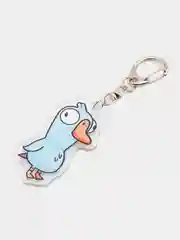Голубой брелок Goose Goose Duck, "Гусь Утка"