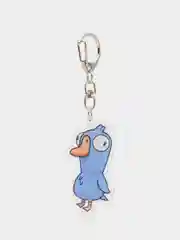 Фиолетовый брелок Goose Goose Duck, "Гусь Утка"