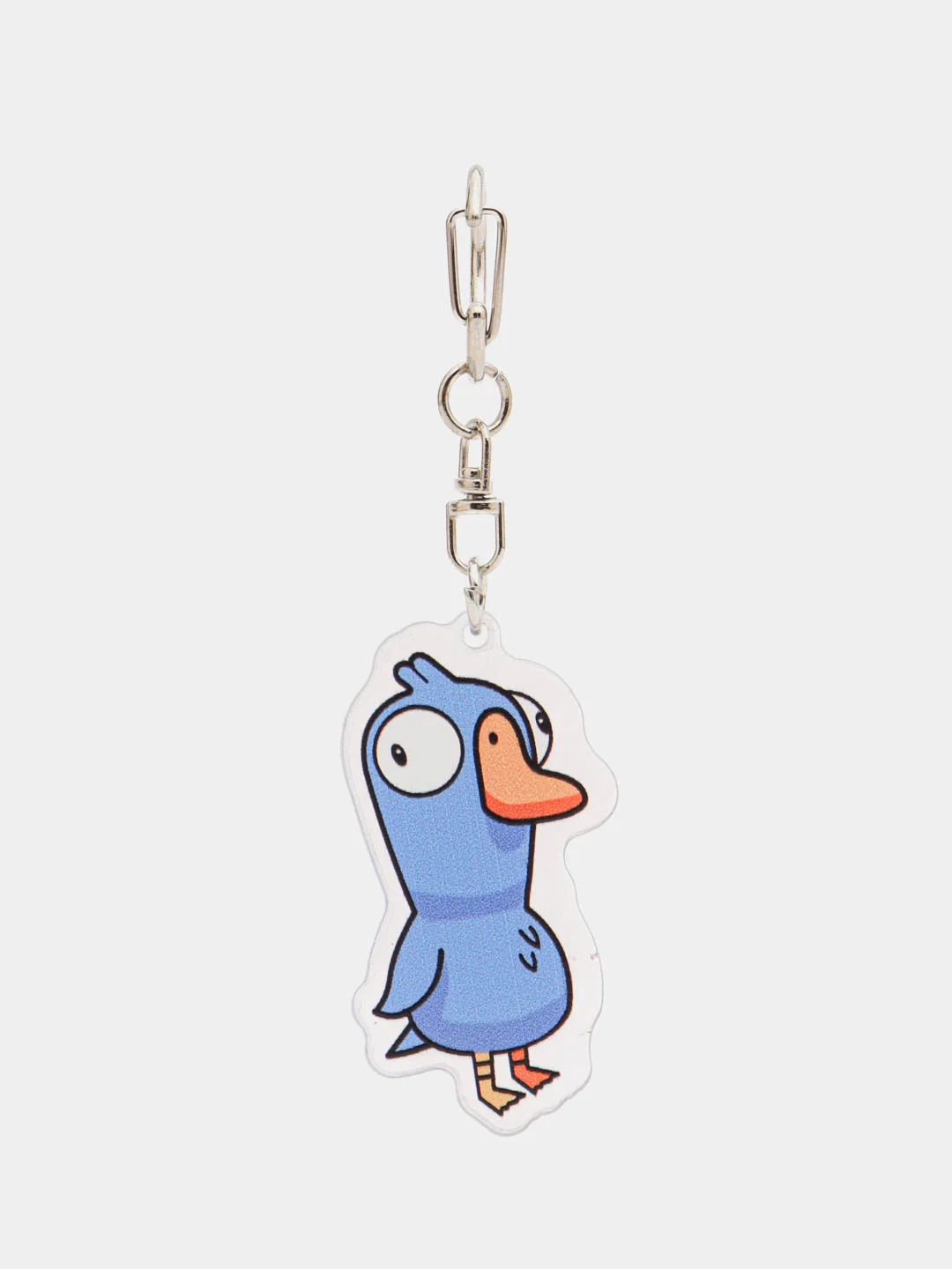 Фиолетовый брелок Goose Goose Duck, "Гусь Утка"