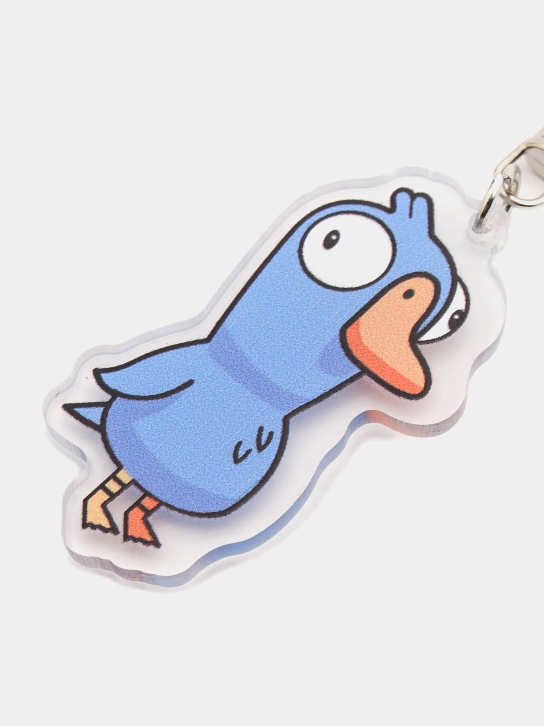 Фиолетовый брелок Goose Goose Duck, "Гусь Утка"