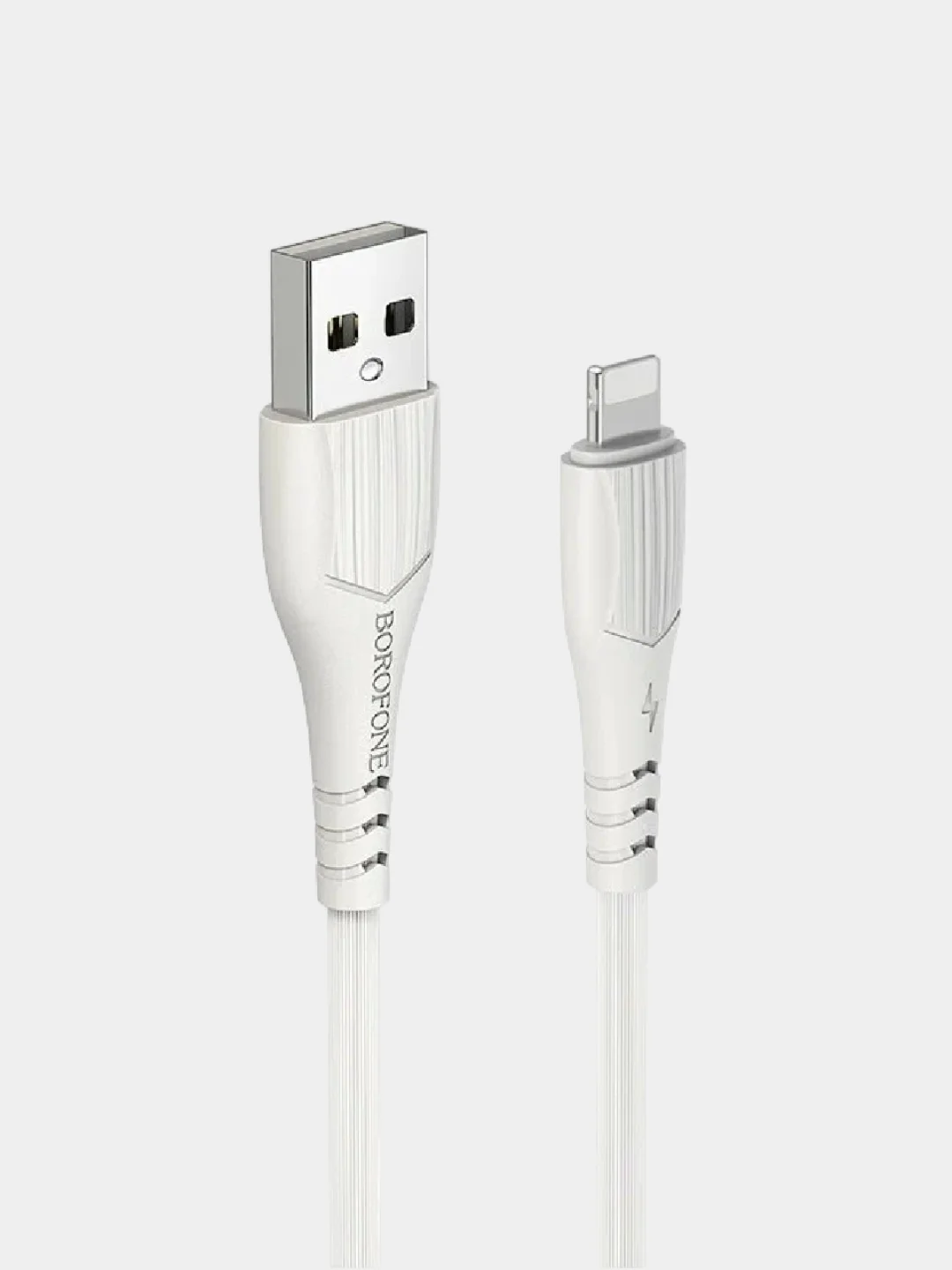 Кабель для Apple LIGHTNING 2.4A Borofone BX37/ Кабель ДЛЯ БЫСТРОЙ ЗАРЯДКИ iPhone 1м