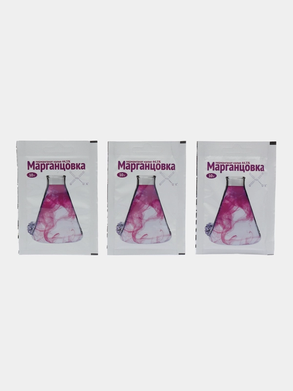 Набор 3шт Марганцовка, 3х10 г