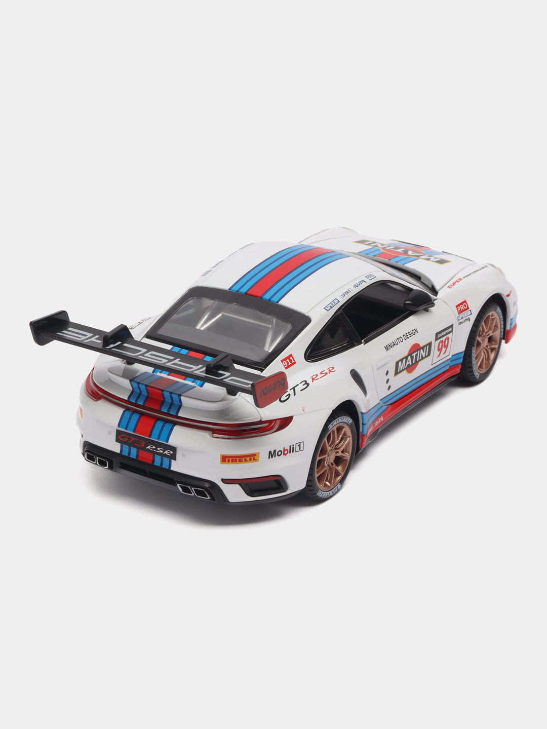 Металлическая машинка Mini Auto 1:24 Porsche 911 GT3 RSR 2420B купить по  цене 1990 ₽ в интернет-магазине Магнит Маркет