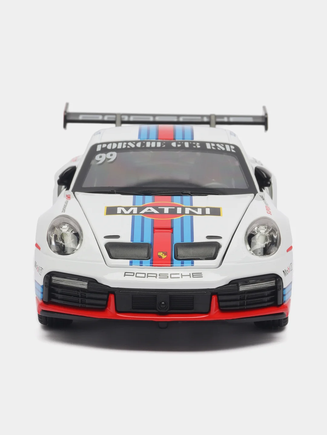 Синий металлическая машинка Mini Auto 1:24 Porsche 911 GT3 RSR 2420B