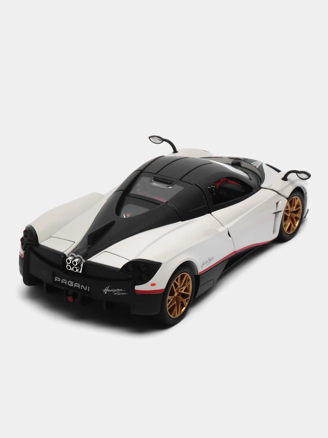Белый металлическая машинка Pagani Huayra CZ145A, 1:24