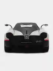 Белый металлическая машинка Pagani Huayra CZ145A, 1:24