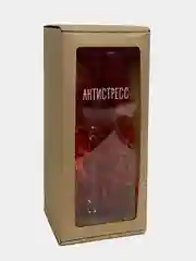 Бокал "Антистресс", с гравировкой, под красное вино