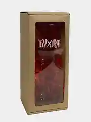 Бокал с гравировкой "Бухля" под красное вино, в подарок подруге, в подарок маме - 590 мл