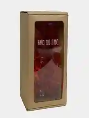 Бокал с гравировкой "КМС по ПМС" для вина, подарок подруге, подарок маме - 590 мл
