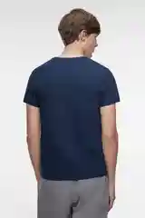 Серый футболка slim облегающая хлопковая в рубчик мужская Befree