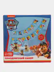 Набор бумажной посуды "С днем рождения!", на 6 персон