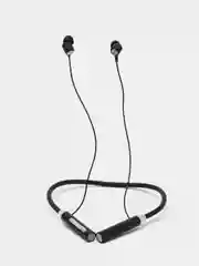 Черный беспроводные наушники, спортивные на шею с ободком, Bluetooth-гарнитура для спорта