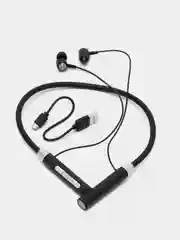 Черный беспроводные наушники, спортивные на шею с ободком, Bluetooth-гарнитура для спорта