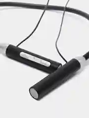 Черный беспроводные наушники, спортивные на шею с ободком, Bluetooth-гарнитура для спорта