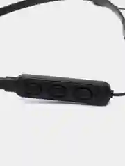 Черный наушники беспроводные, гарнитура спортивные с ободком Bluetooth на шею