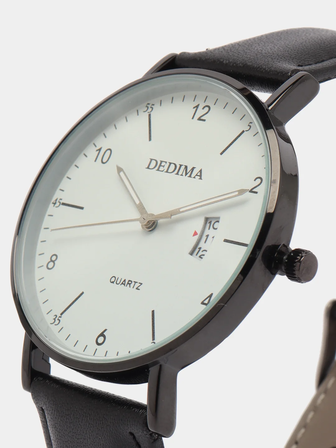 Хром мужские наручные часы Dedima D-185, с календарём, в подарочной упаковке