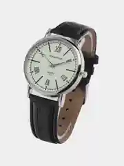 Серебряный мужские наручные часы KINGNUOS K-020, в подарочной упаковке