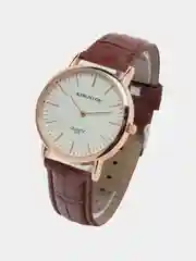 Шоколадный мужские наручные часы Kingnuos K-015, в подарочной упаковке