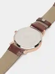 Шоколадный мужские наручные часы Kingnuos K-015, в подарочной упаковке