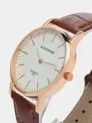 Шоколадный мужские наручные часы Kingnuos K-015, в подарочной упаковке