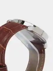 Коричневый мужские наручные часы KINGNUOS K-016, в подарочной упаковке